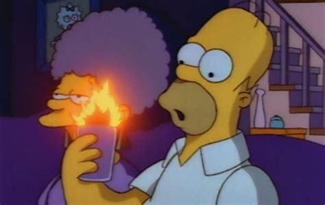 Homer Simpson Flaming Homer
