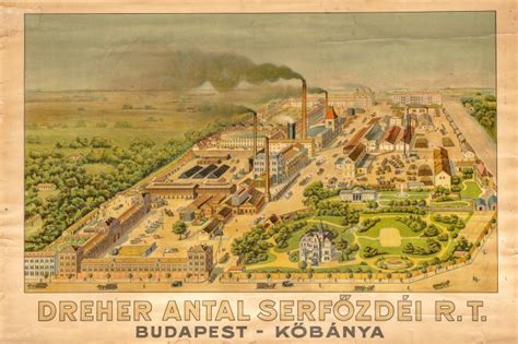 Régi szlovák sörgyár plakát