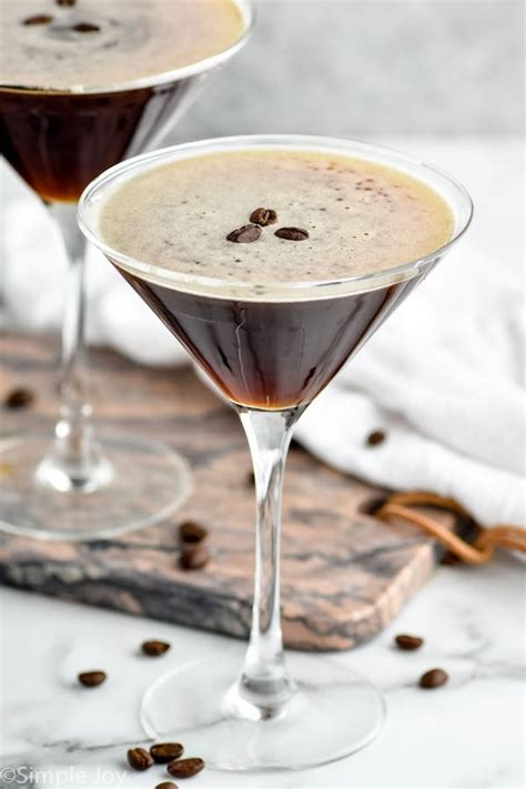 Espresso Martini pohárban