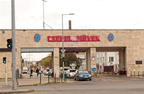 Csepel ipari tájképe