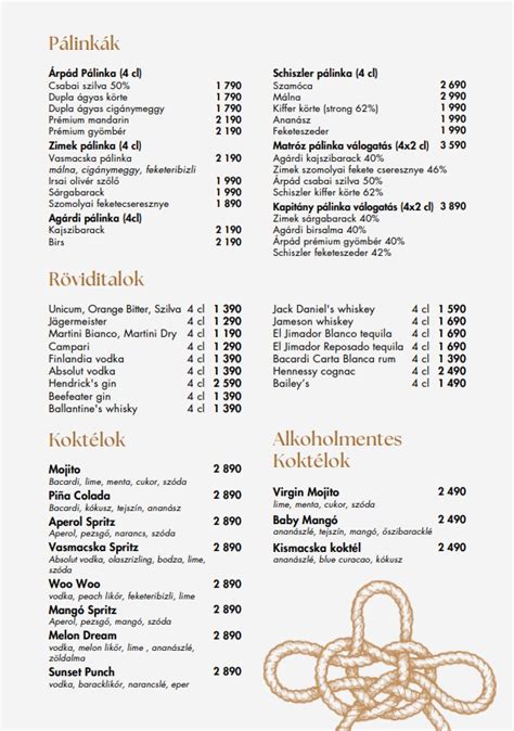 Tücsök Sörkert terasz