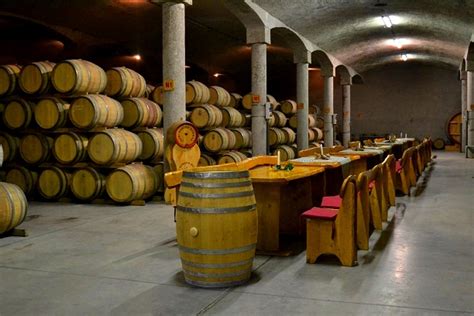 Egri borospince tradicionális kialakítása