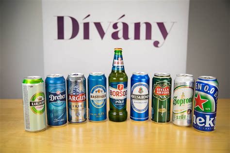 Különböző típusú alkoholmentes sörök