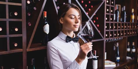 Sommelier borokat kóstol