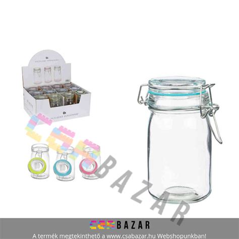 Különböző típusú csatos üvegek