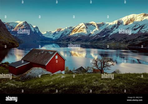 Norwegian Fjord Landscape