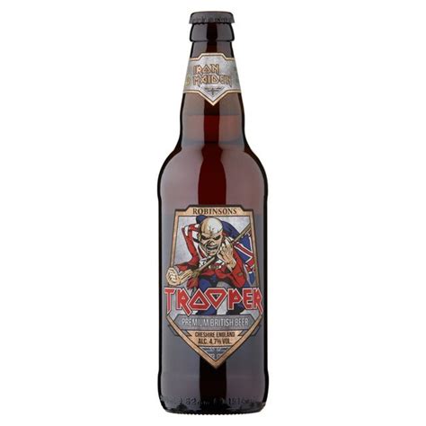 Iron Maiden Trooper Ale sörösüveg