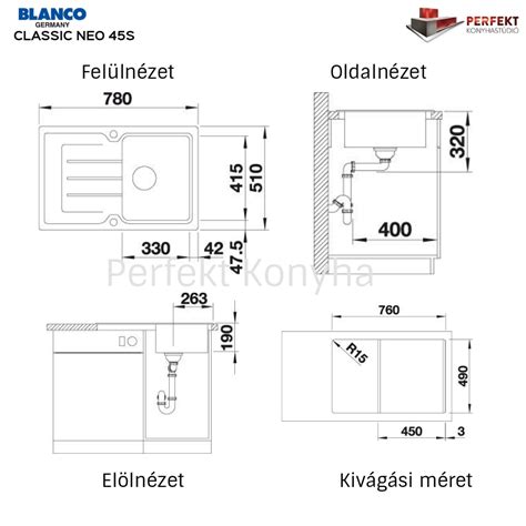 Blanco Classic Neo PE mosogatótálca