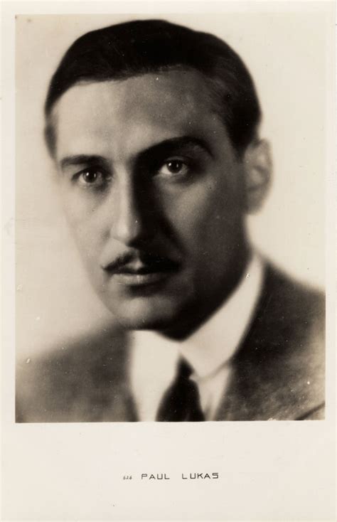 Paul Lukas portréja