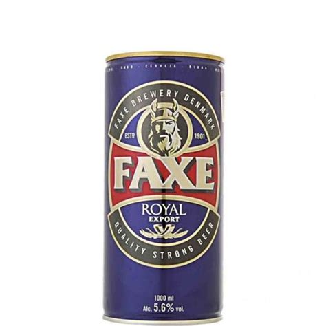 Faxe Royal sörös doboz