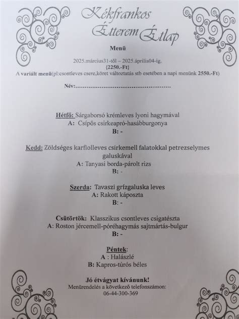 Kékfrankos Étterem és Borozó homlokzata