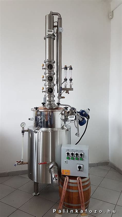Aromatornyos pálinkafőző berendezés