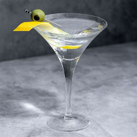 Vodka Martini pohárban