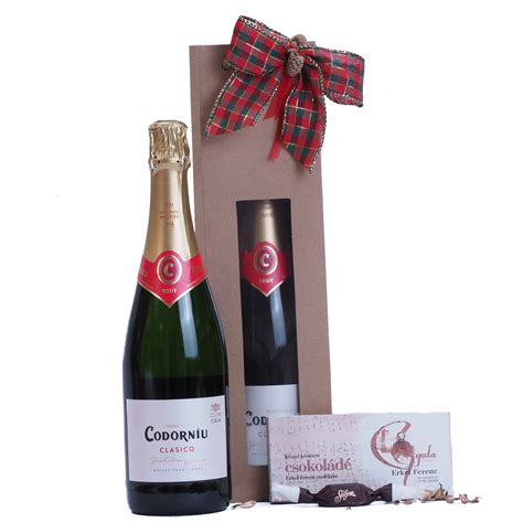 Üzleti pezsgő ajándék logóval