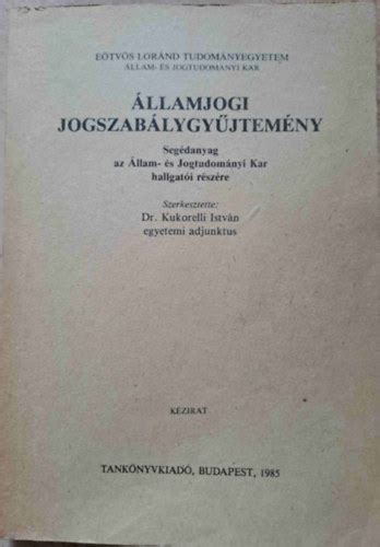jogtudományi könyvek