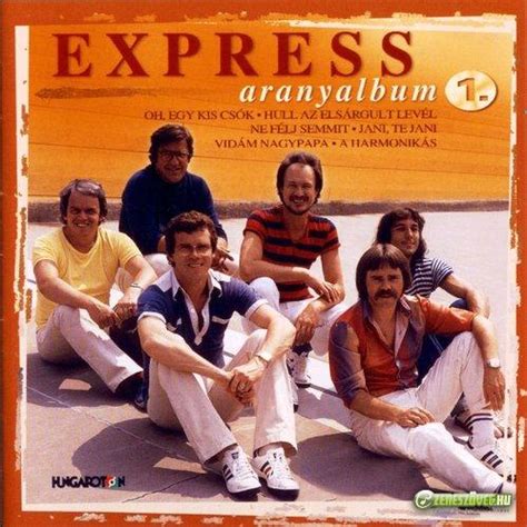 Express együttes tagjai egy korabeli fotón