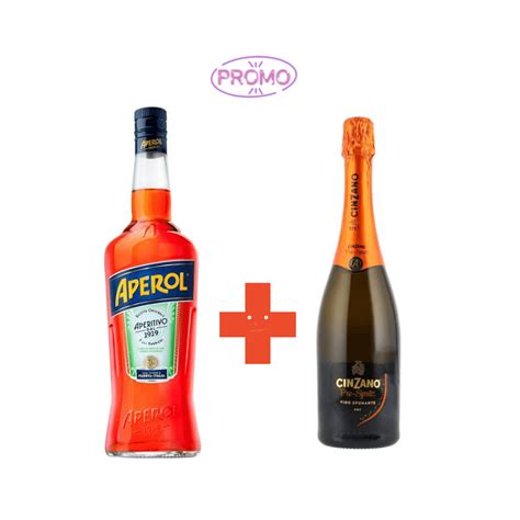 Aperol és Cinzano palackok, visszaváltható csomagolás jelzéssel