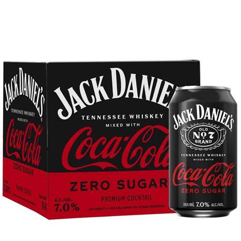 Cukormentes Jack Daniel's & Coca-Cola Zero