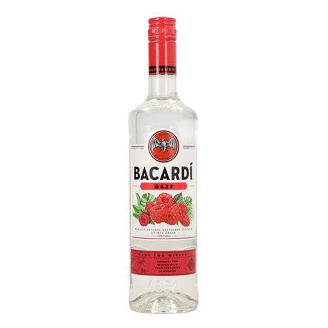 málnás Bacardi koktél vizuális áttekintés