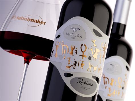 modern wine label design