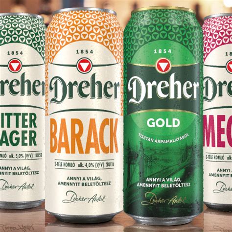 Dreher márka arculat elemek