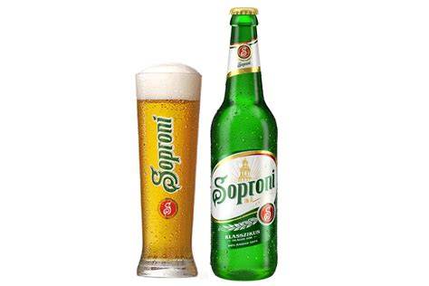 Soproni sör frissessége vizuálisan