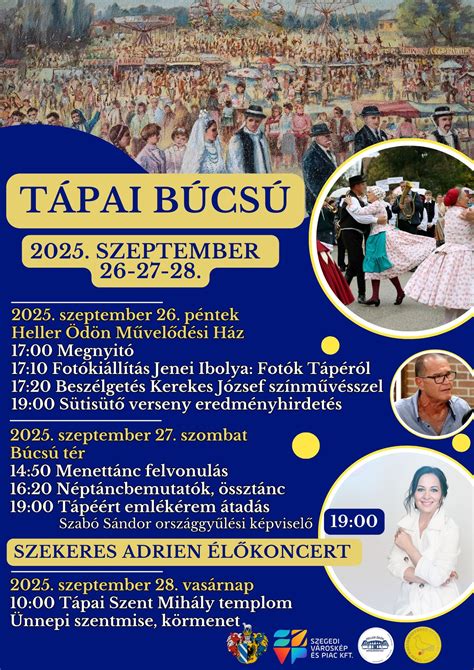 Tápai búcsú képek