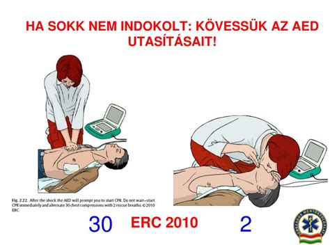 AED készülék használata