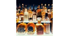Whisky gyűjtemény palackokkal