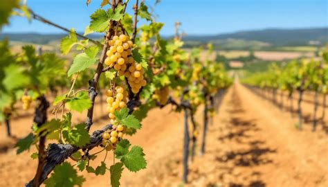 Furmint szőlőfürtök