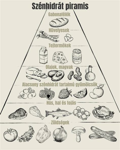 Diagram a makronutriensek arányáról egy egészséges étrendben