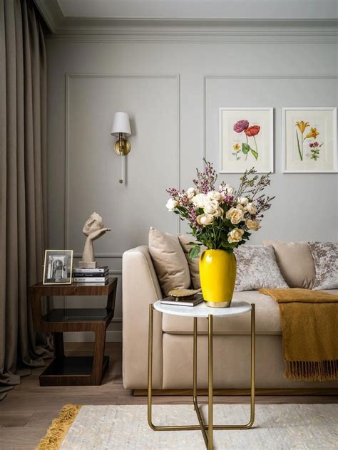 Stílusos enteriőr pezsgő metál kiegészítőkkel