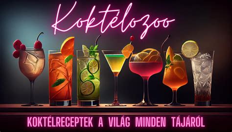 különböző koktélok