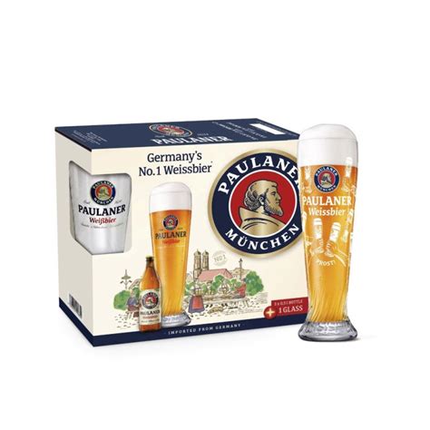 Paulaner búzasör pohárban