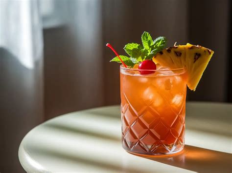 Rum palackok és koktélok