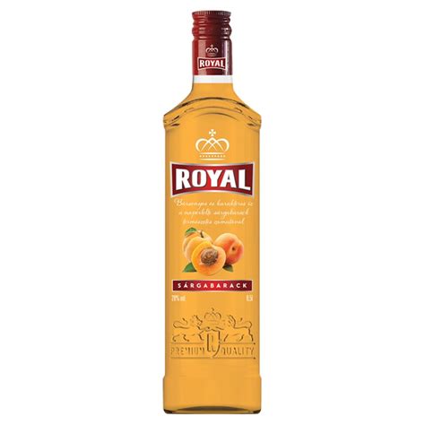 Sárgabarack likőr és pohár