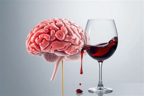 Grafika az alkohol hatásairól az agyra
