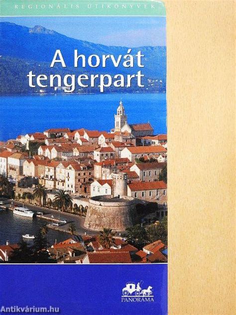 Horvát tengerpart panoráma