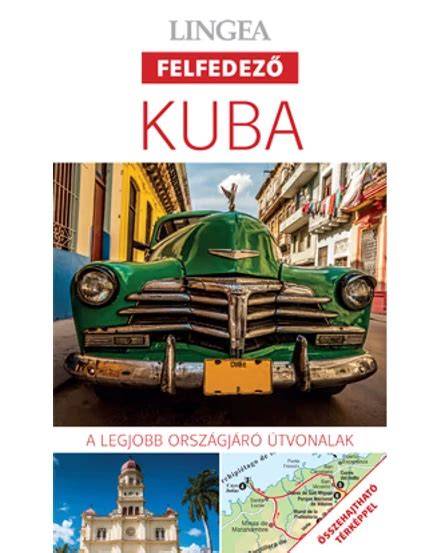 Kuba útikép egy térképpel