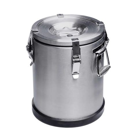 Keresztmetszet egy szigetelt rozsdamentes acél tartályról