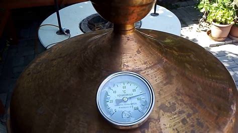 Pálinkafőző kupola és kapcsolódó elemek