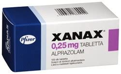 Xanax tabletta