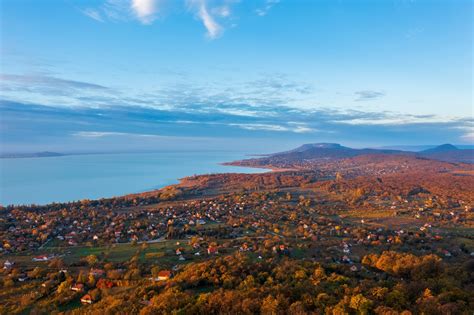 Balaton partja ősszel
