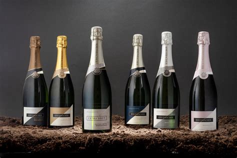 Különböző Kreinbacher pezsgők palackjai