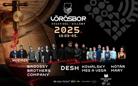 Villányi Vörösbor Fesztivál plakát