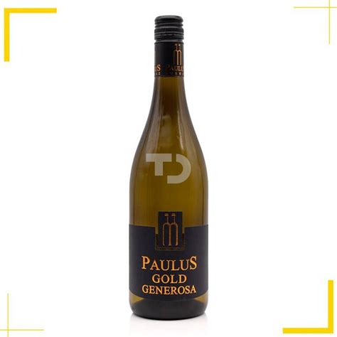 Paulus Gold Generosa palack