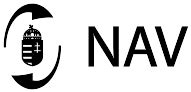 NAV logó és magyar zászló
