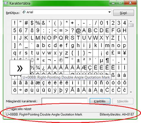 ékezetes karakterek hiányoznak
