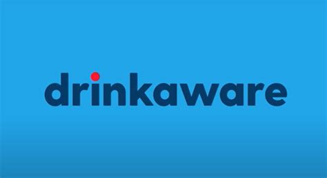 A Drinkaware weboldalának képernyőfotója infografikákkal
