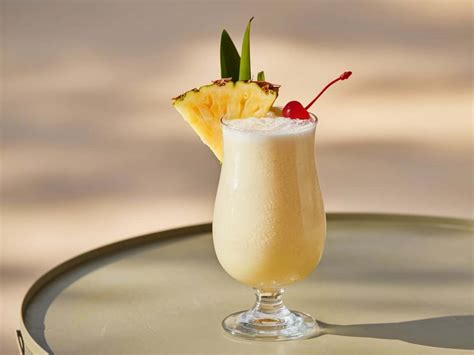 Piña Colada koktél pohárban